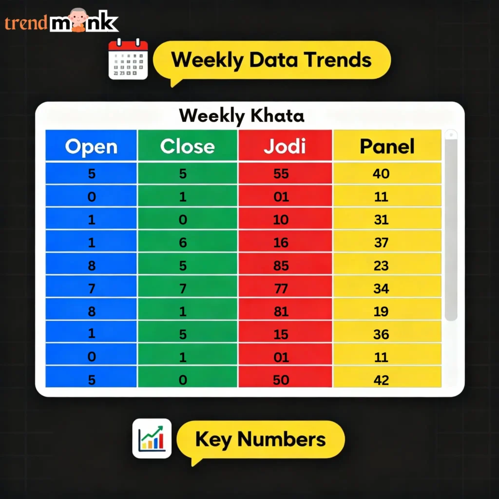 Kalyan Chart Decoded Reading Open, Jodi & Panel