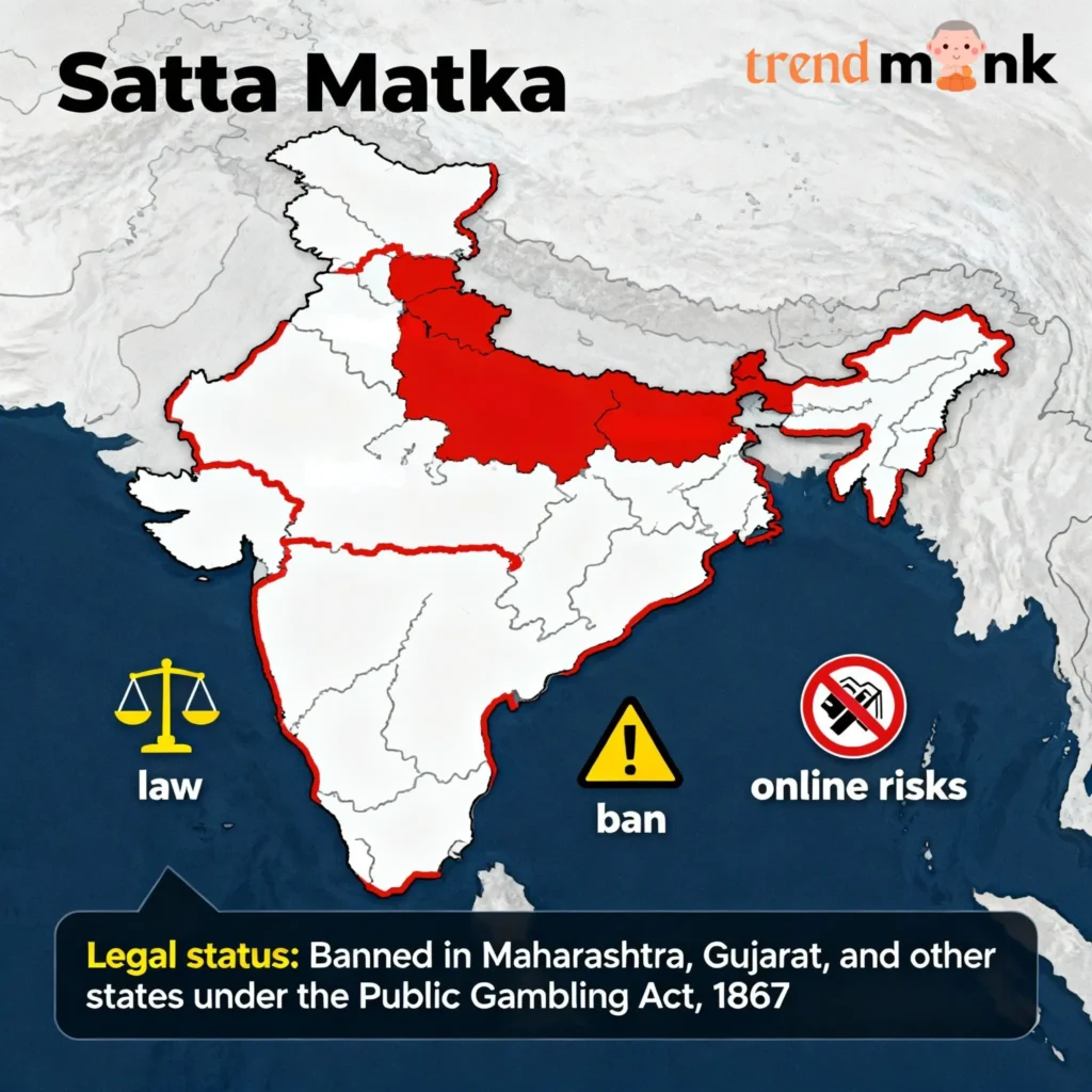 Legal Status of Satta Matka in India – State by State