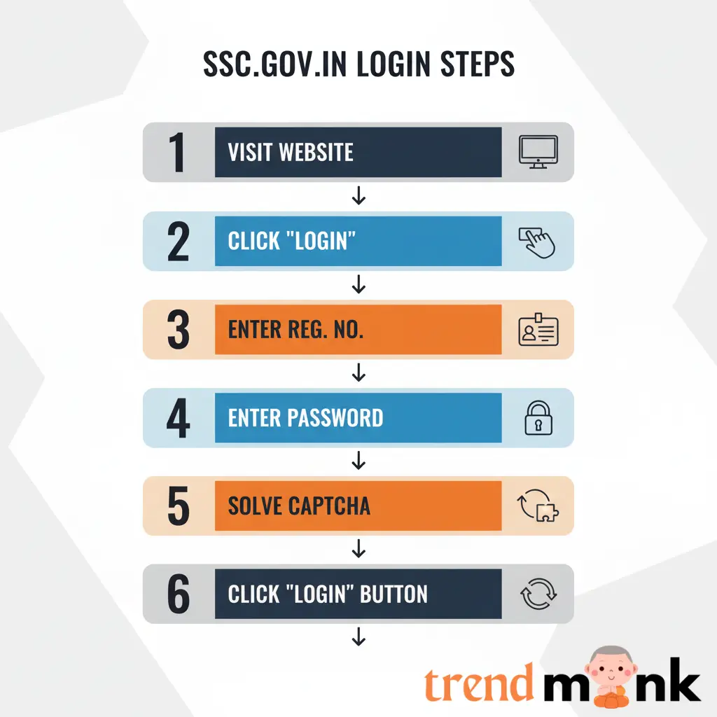SSC.GOV.IN Login Steps