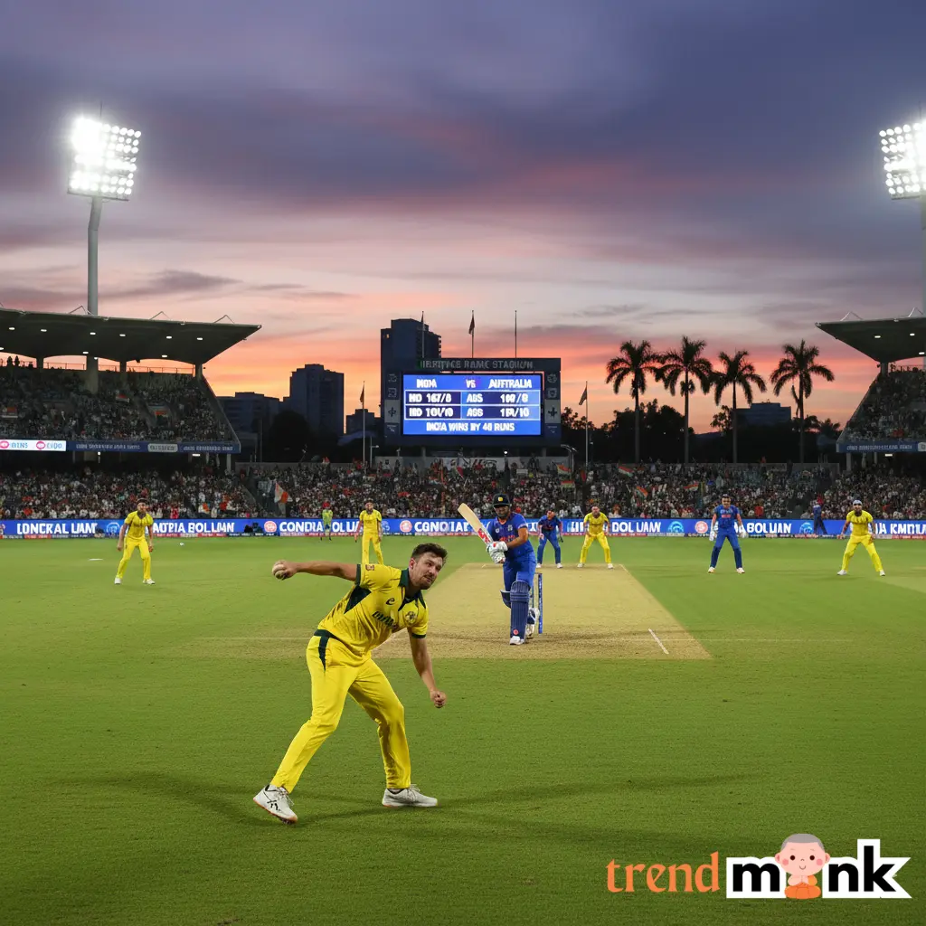 Ben Dwarshuis & The Gold Coast Collapse IND vs AUS 4th T20